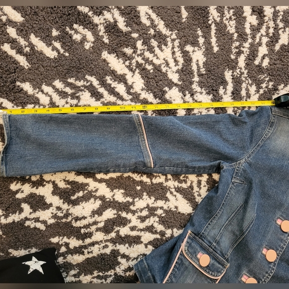 Marc Jacobs Denim Jacket Peter Pan Collar *Small - Picture 10 of 10